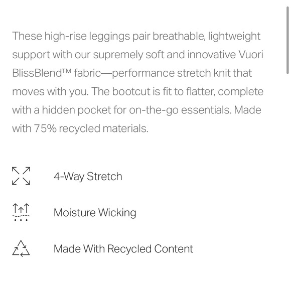 All the feels Bootcut  Size Large . Retail 118 plus tax asking 75 - Picture 4 of 4